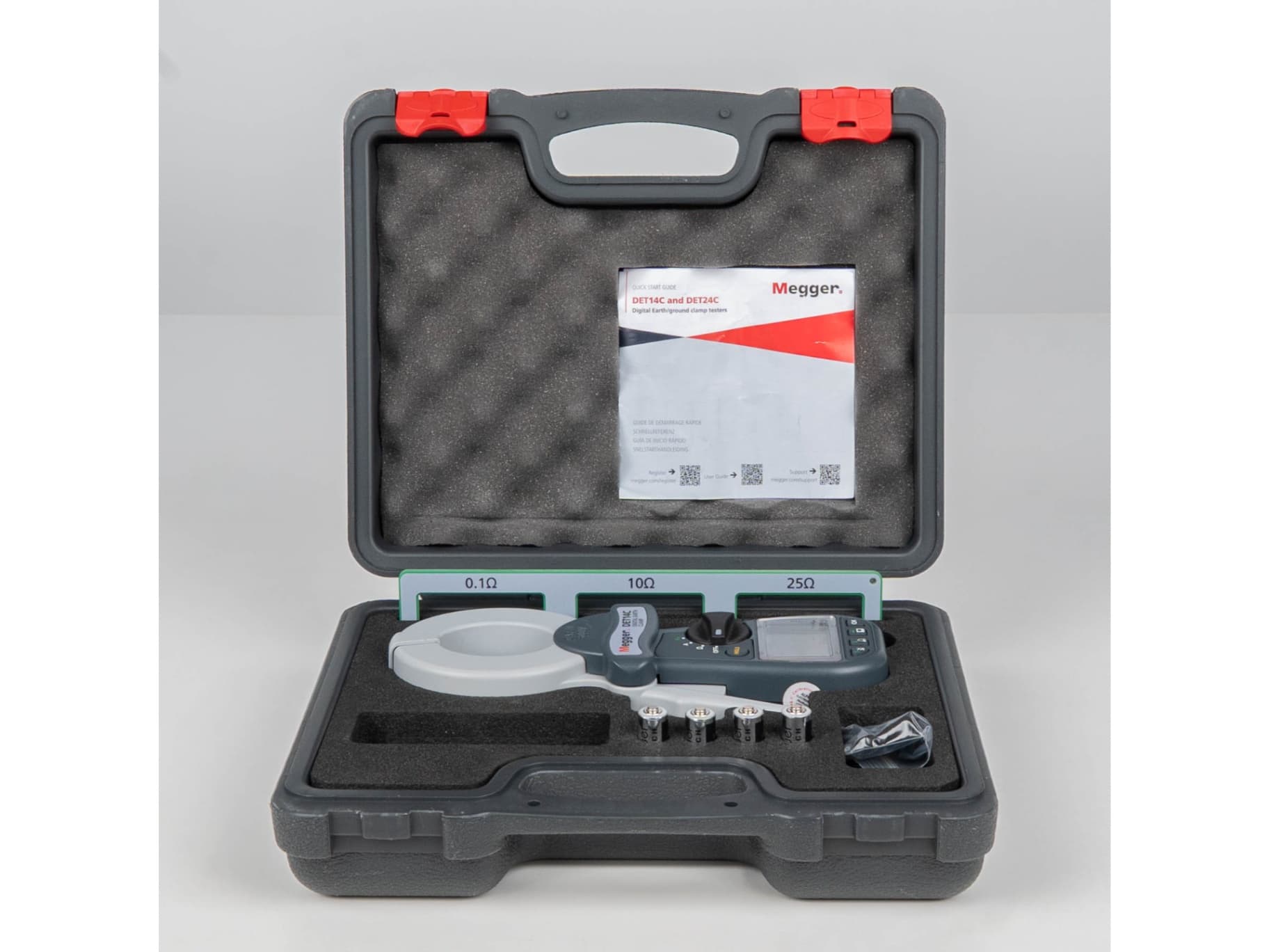 Megger DET14C Digital Earth Clamp-On Ground Resistance Meter for Rent Third Image