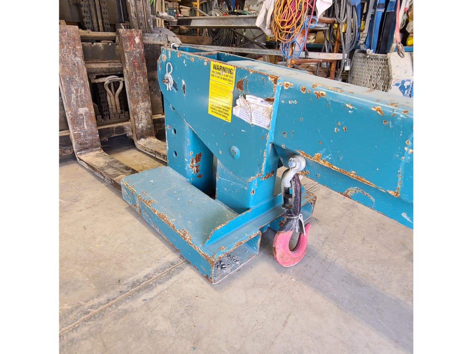 Motivation Extendable Boom Extension - Telehandler Attachment Third Image