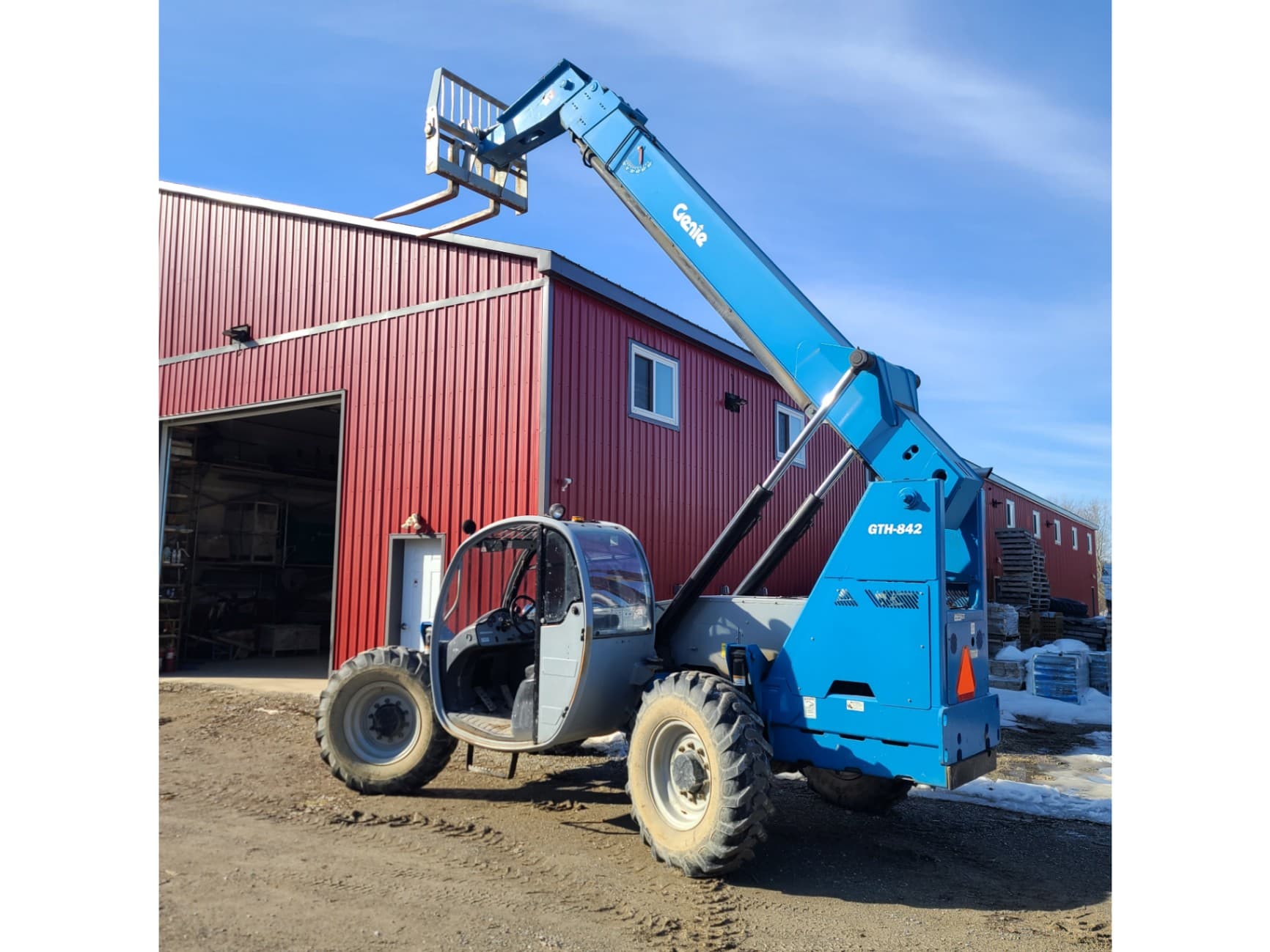 2006 Genie GTH-842 Telehandler - 8000 lb Capacity Second Image