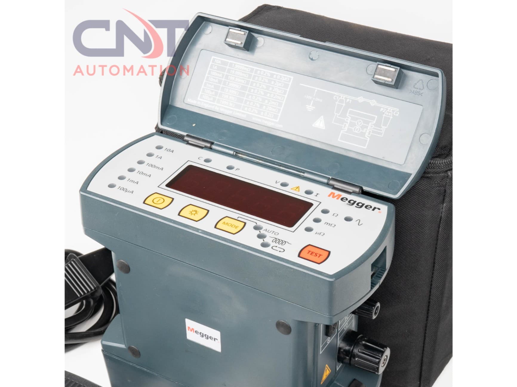 Megger DLRO10 Digital Low Resistance Ohmmeter for Rent Second Image