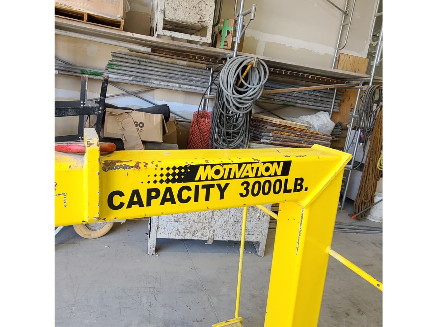 Motivation Crane Pallet Forks - 3000 lbs Capacity Third Image