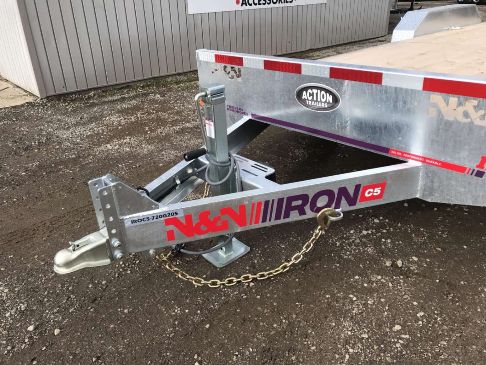 FOR RENT - 2025 7x20' 7ton 15,000gvwr Tandem Axle Flatbed Trailer *Safetied* Second Image