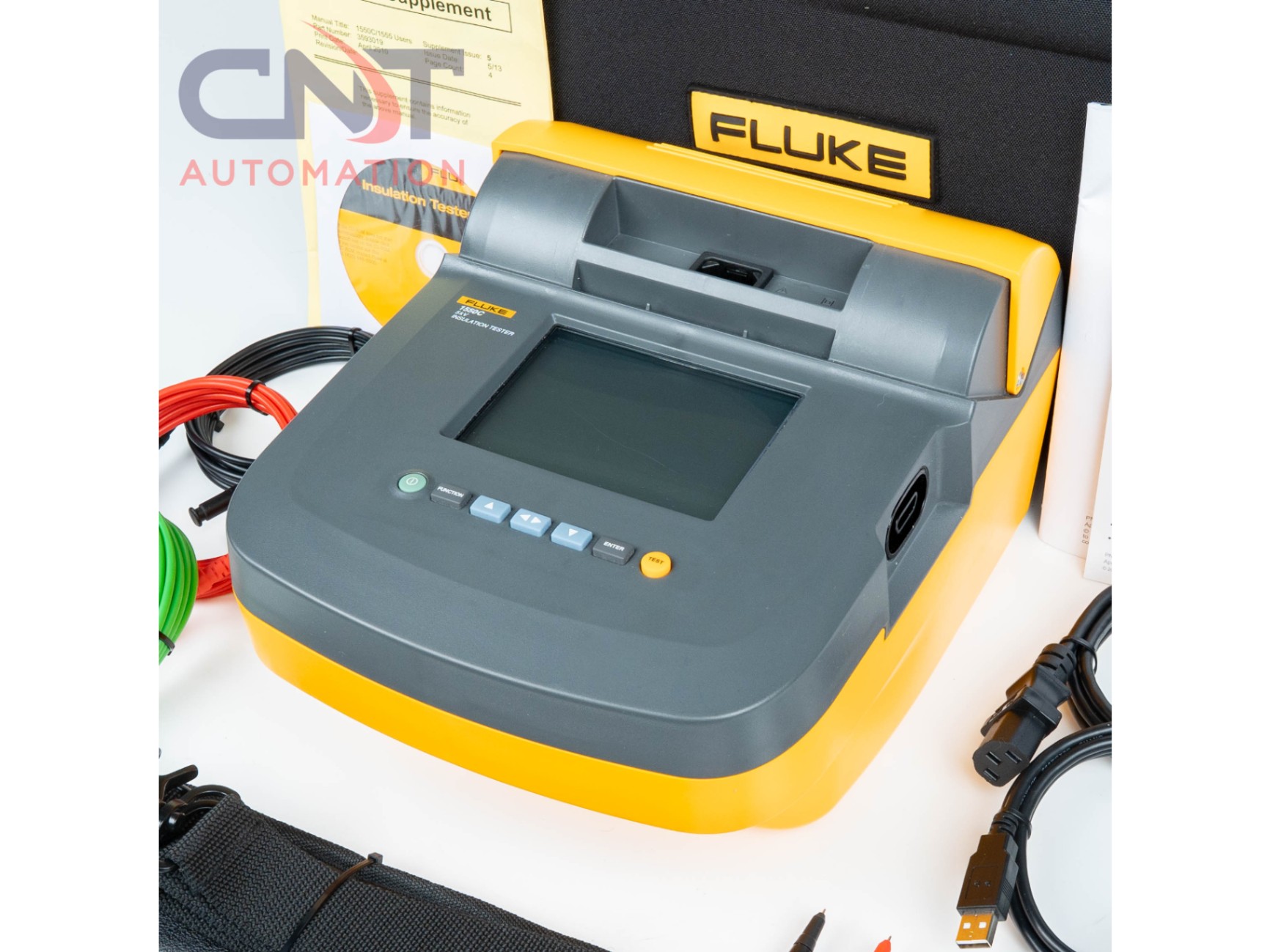 Fluke 1550C 5kV Insulation Resistance Tester for Rent Second Image