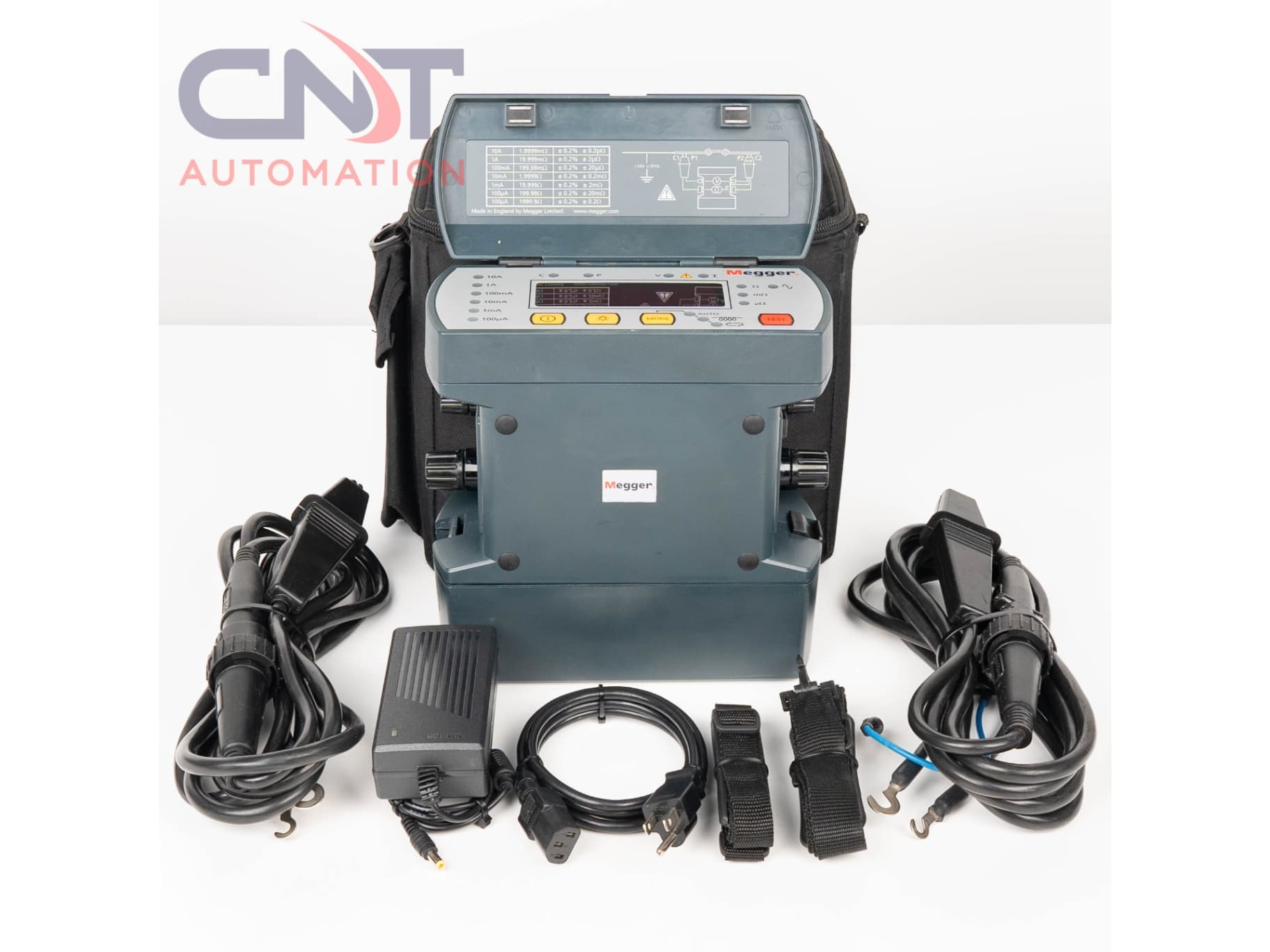Megger DLRO10 Digital Low Resistance Ohmmeter for Rent Main Image