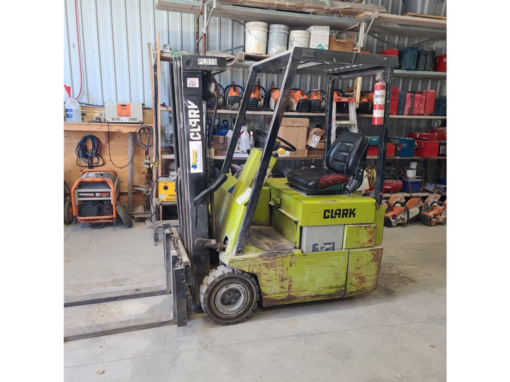 1994 Clark TM17 Electric Forklift - 2850 lb Capacity Main Image