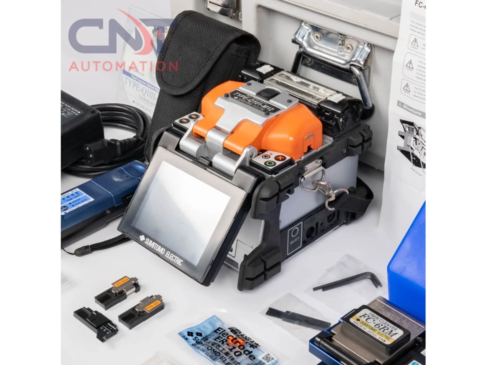 Sumitomo TYPE-Q101-M12 Mass Ribbon Fusion Splicer for Rent Second Image