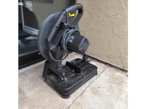 Chop Saw Cut Off CAT DX519 15A 14" High Torque Heavy Duty Grinder Third Image