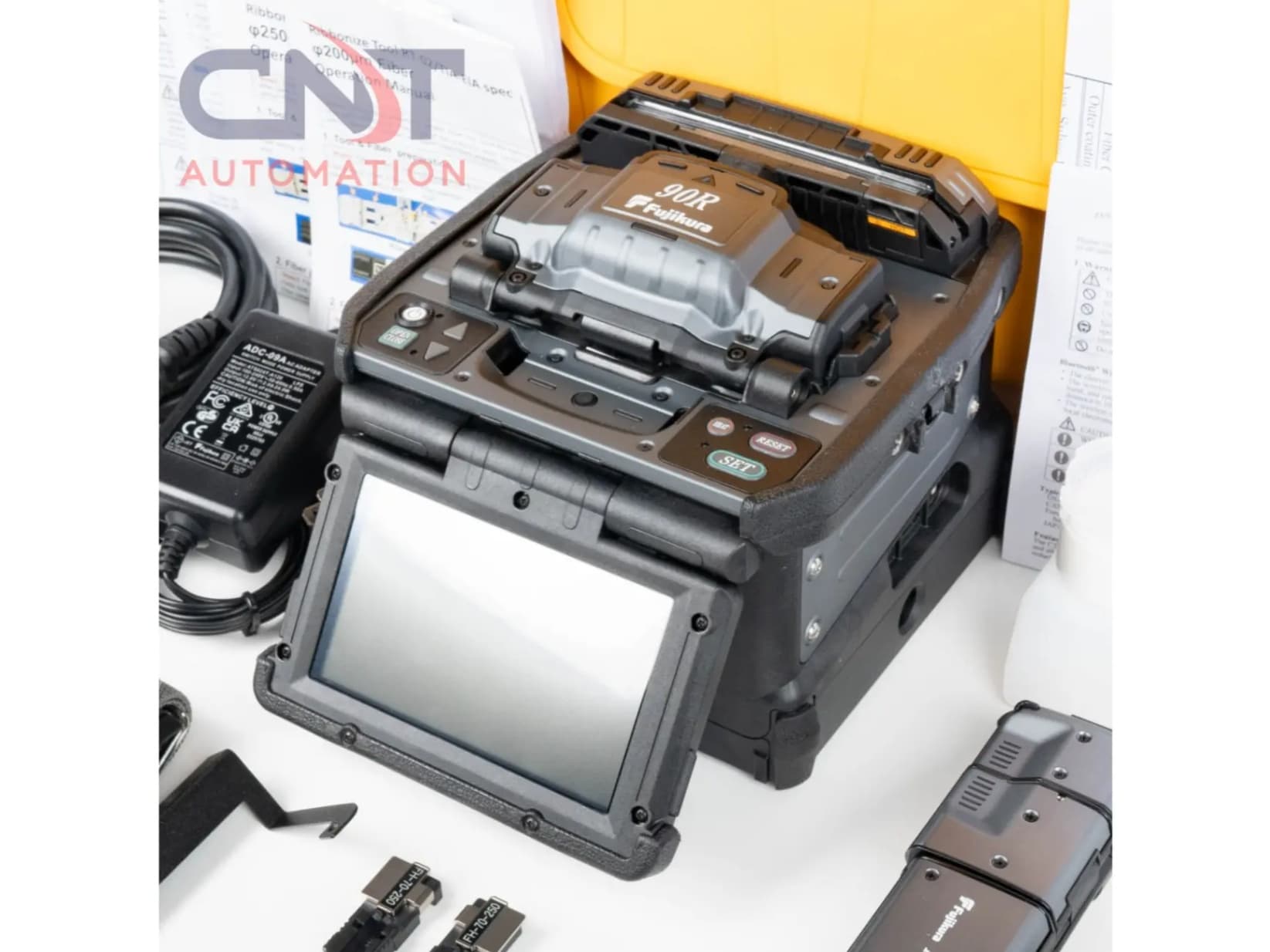 AFL Fujikura 90R Mass Ribbon Fiber Fusion Splicer With CT-50 Cleaver FSM-90R12 Second Image