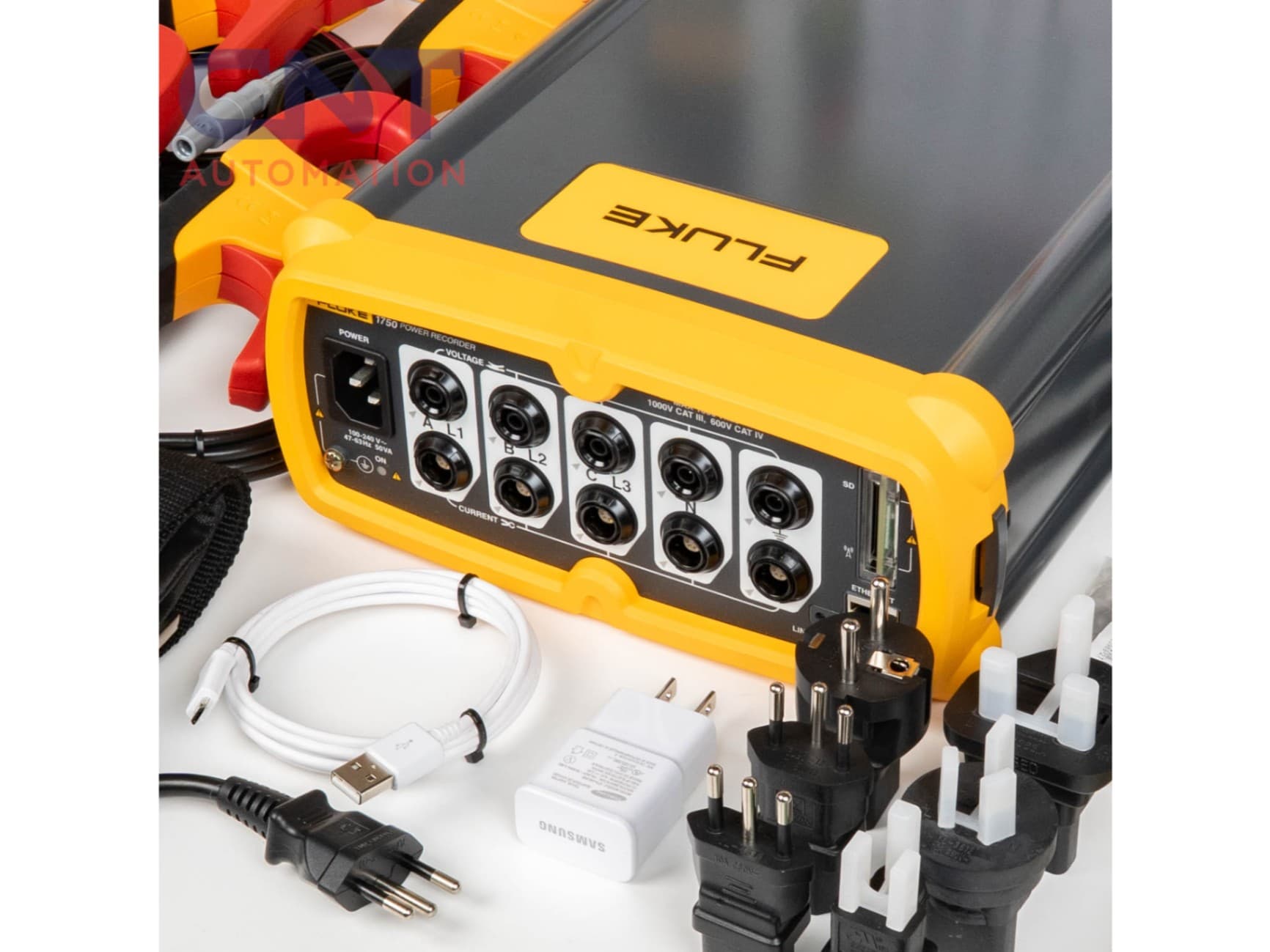 Fluke 1750 Three-Phase Power Recorder with Tablet for Rent Second Image