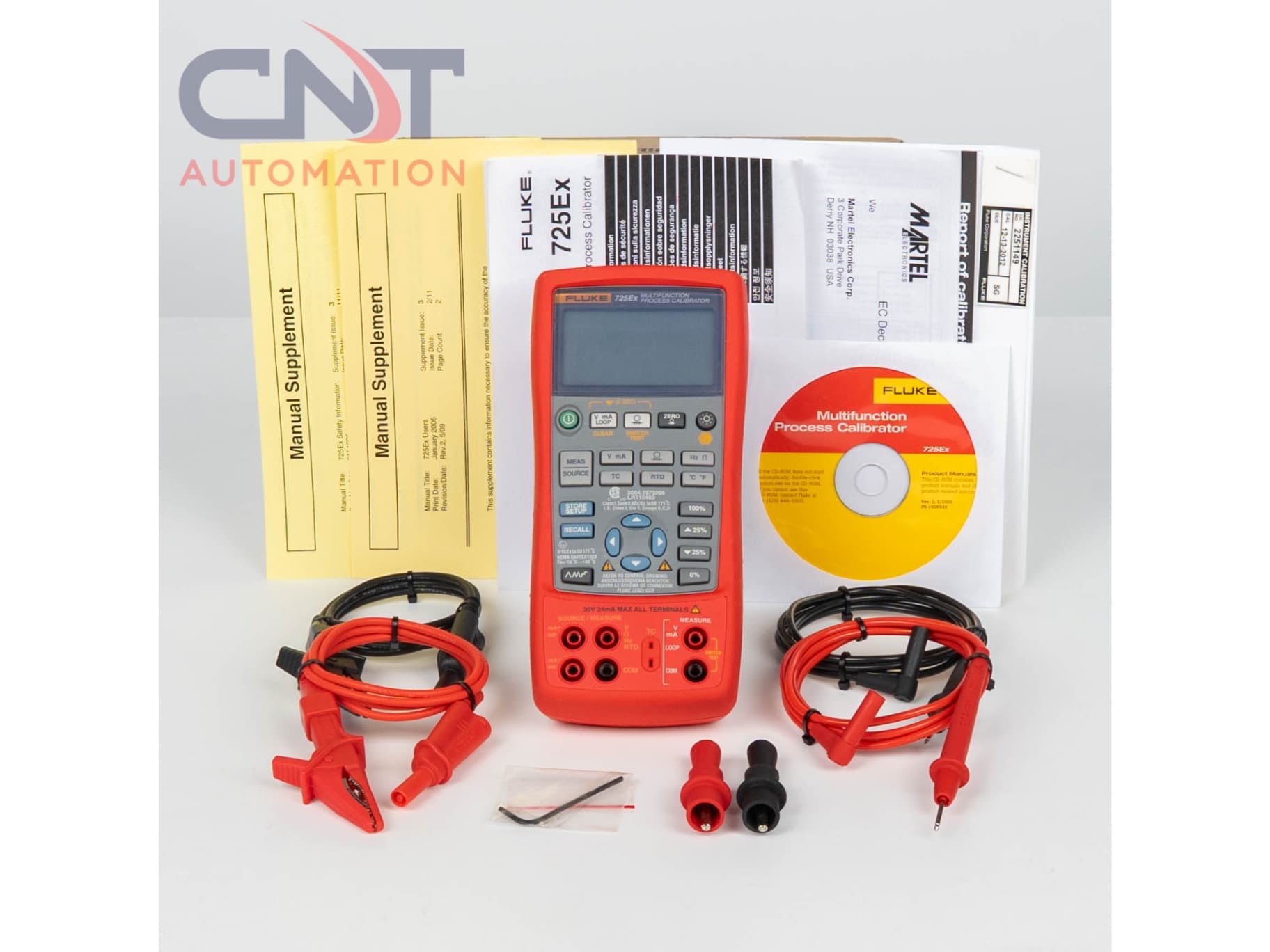 Fluke 725Ex Intrinsically Safe Multifunction Process Calibrator for Rent Main Image