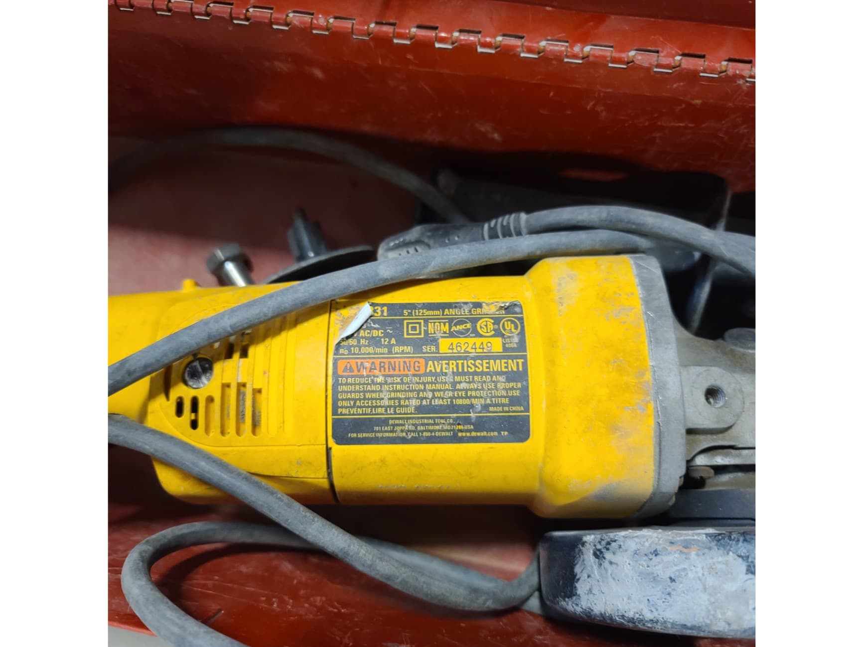 Angle Grinder (2 Available) Second Image