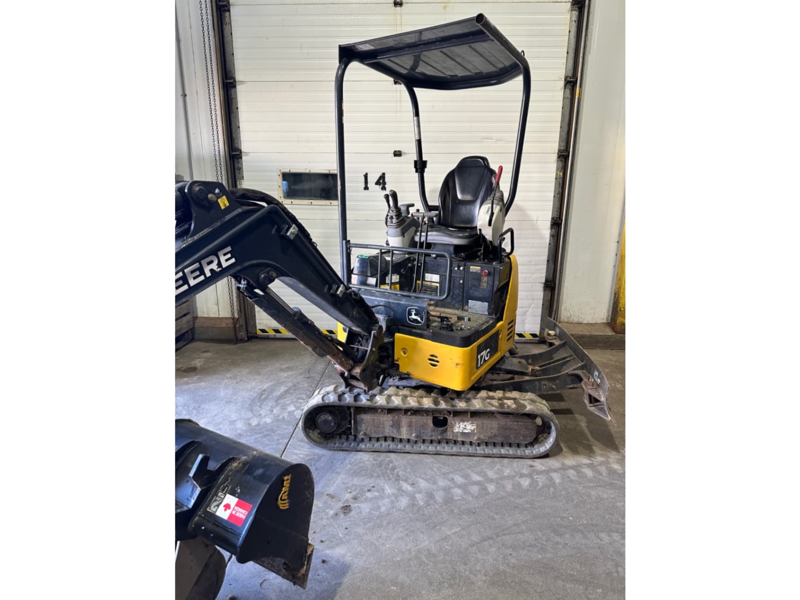 John Deere 17G Mini Excavator  Second Image