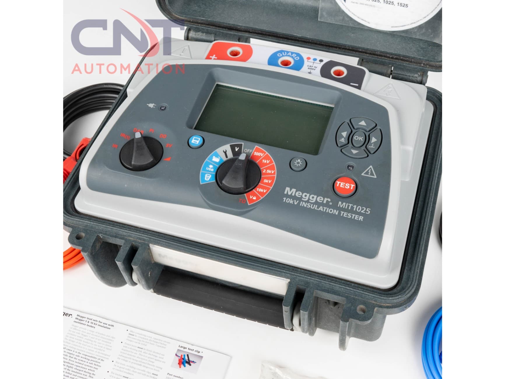 Megger MIT1025 10kV Diagnostic Insulation Resistance Tester Second Image