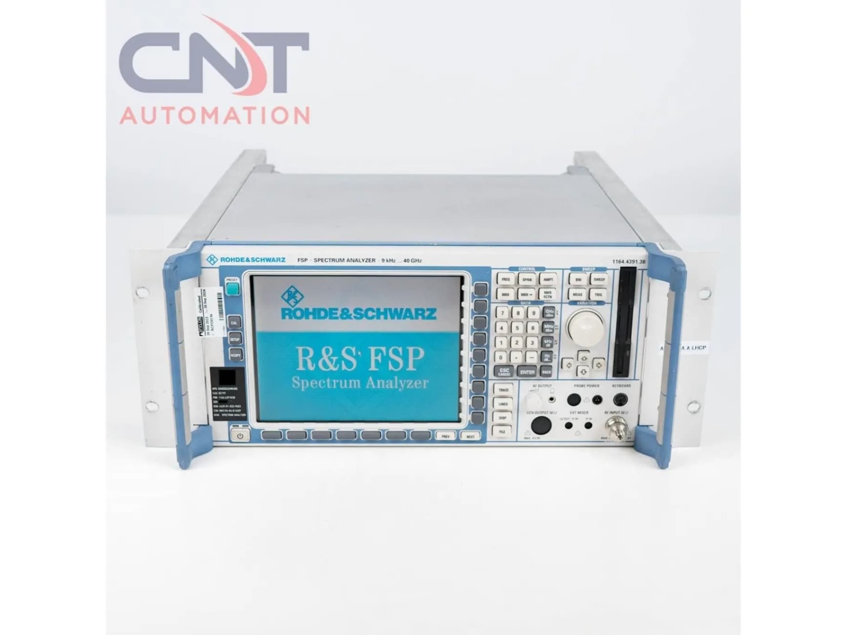 Rohde Schwarz FSP38 Spectrum Analyzer 9kHz - 40GHz FSP40 1164.4391.48 Main Image