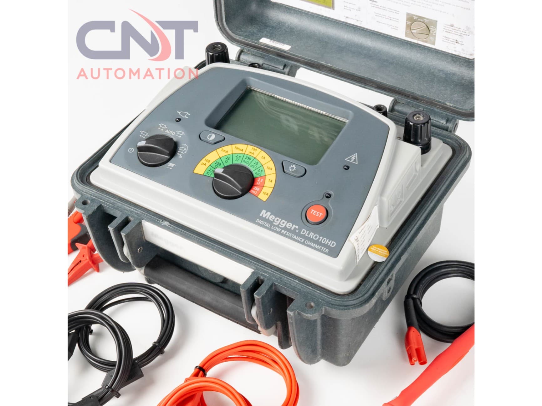 Megger DLRO10HD Digital Low Resistance Ohmmeter for Rent Second Image