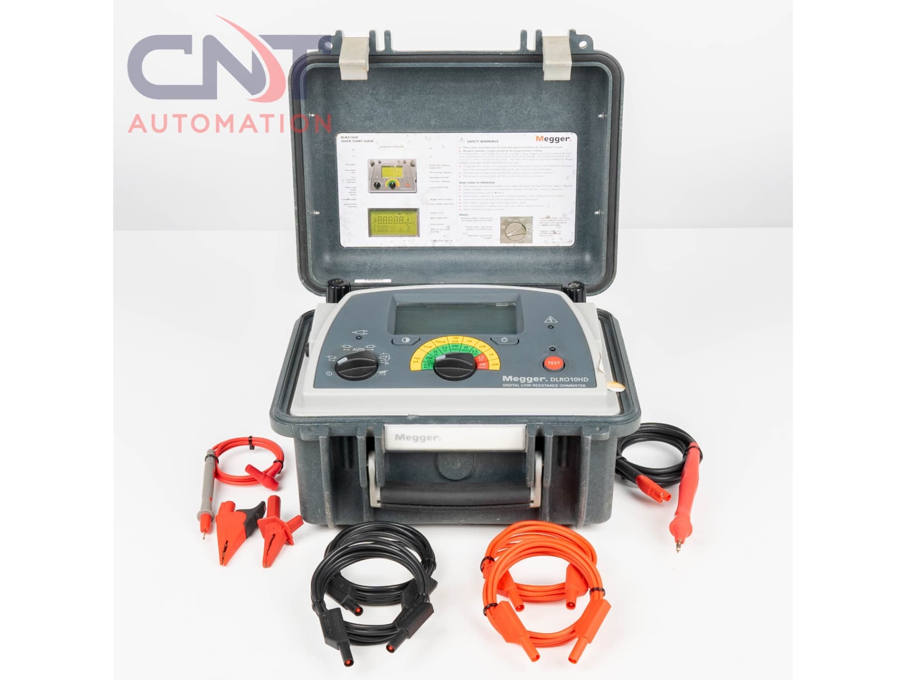 Megger DLRO10HD Digital Low Resistance Ohmmeter for Rent Main Image