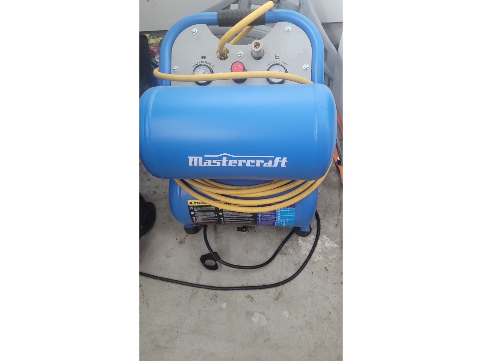 Mastercraft Air Compressor  Main Image