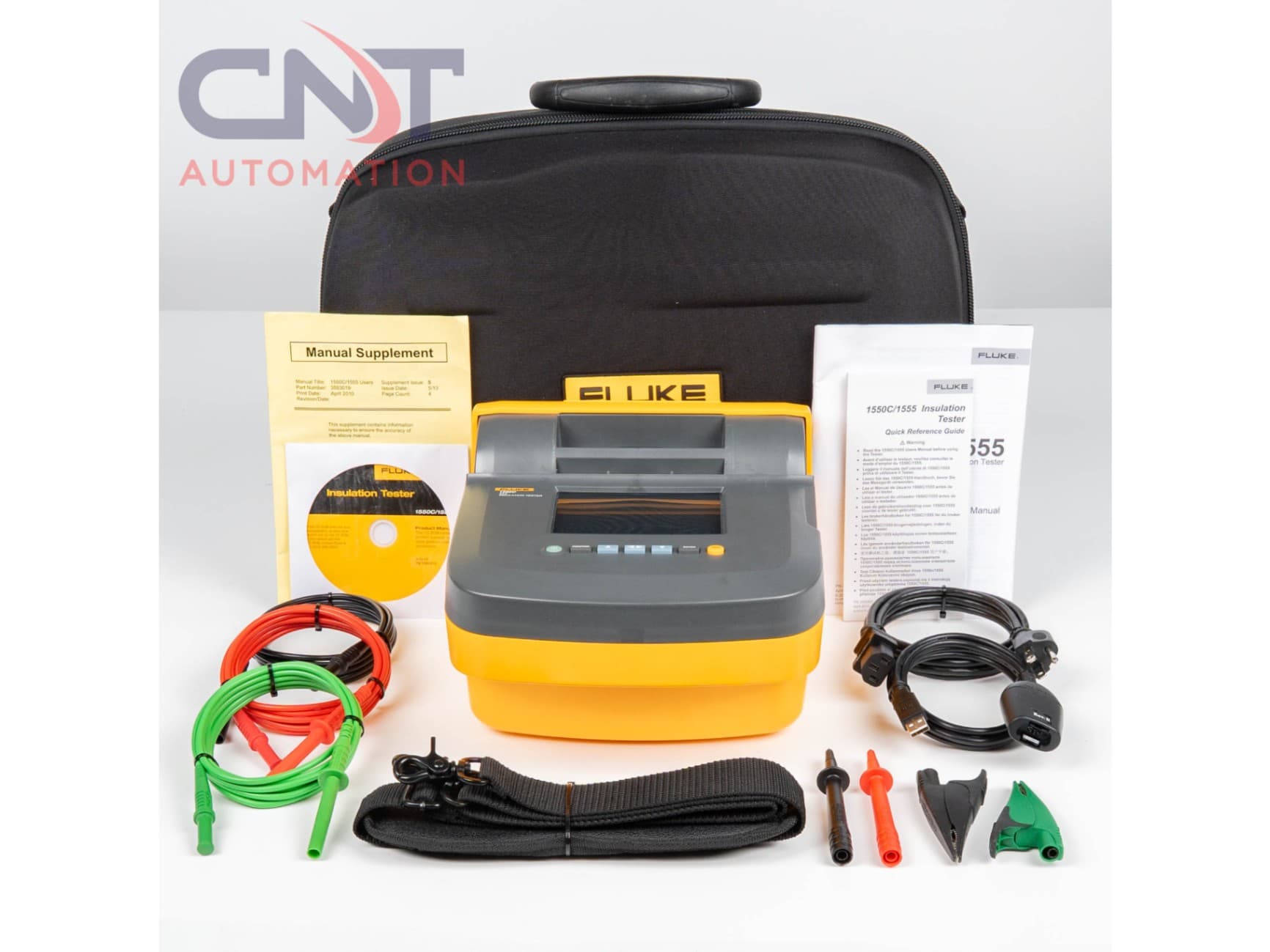 Fluke 1550C 5kV Insulation Resistance Tester for Rent Main Image