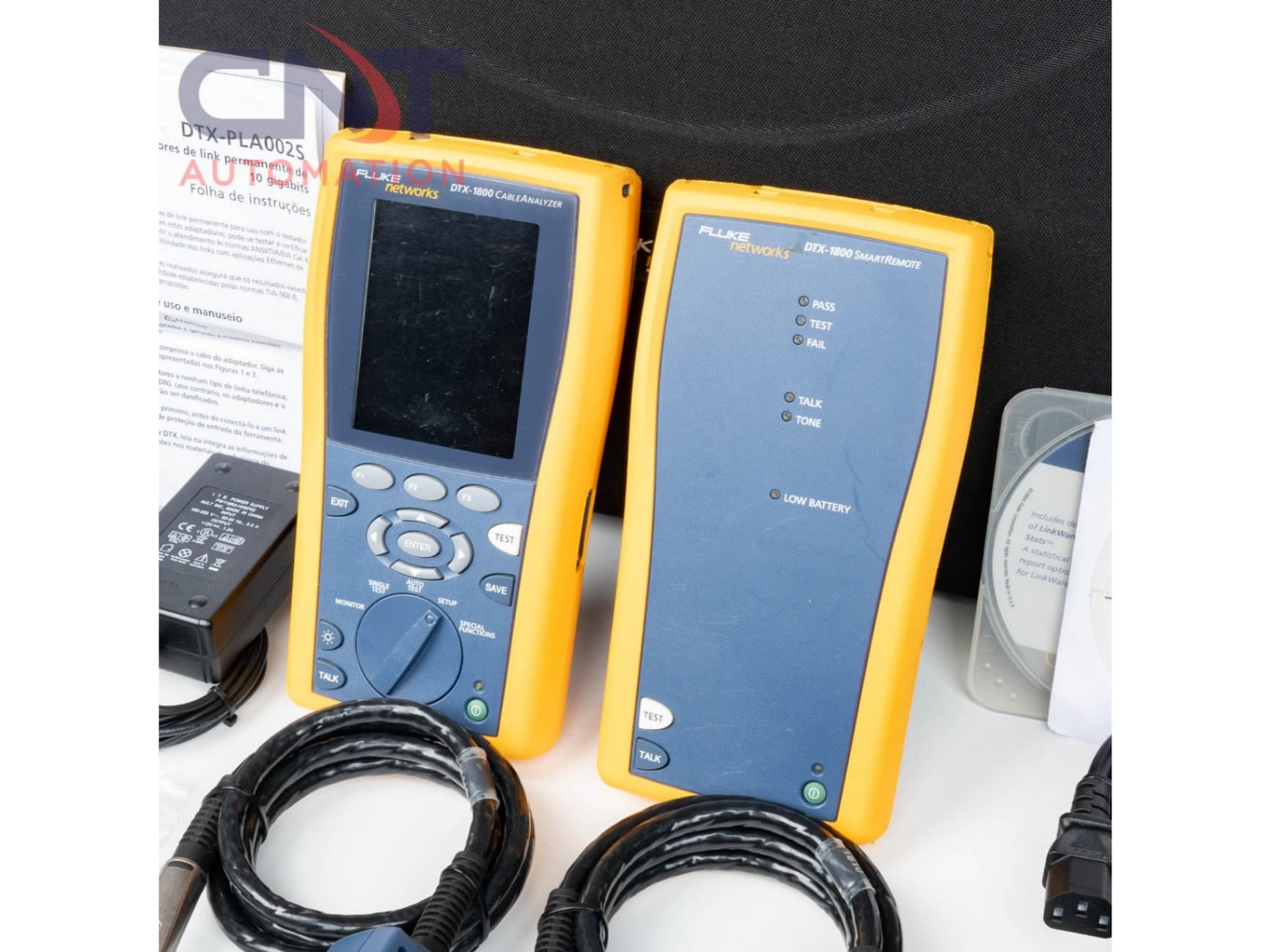 Fluke Networks DTX-1800 CableAnalyzer with SmartRemote Kit for Rent Third Image