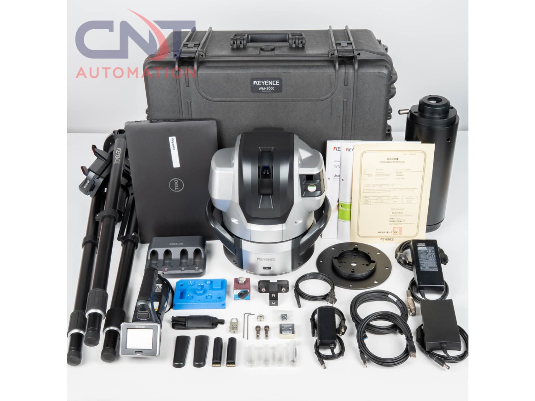 KEYENCE WM3000 3D Wide Area Coordinate Measuring Machine CMM Laser Tracker WM-3000 Main Image