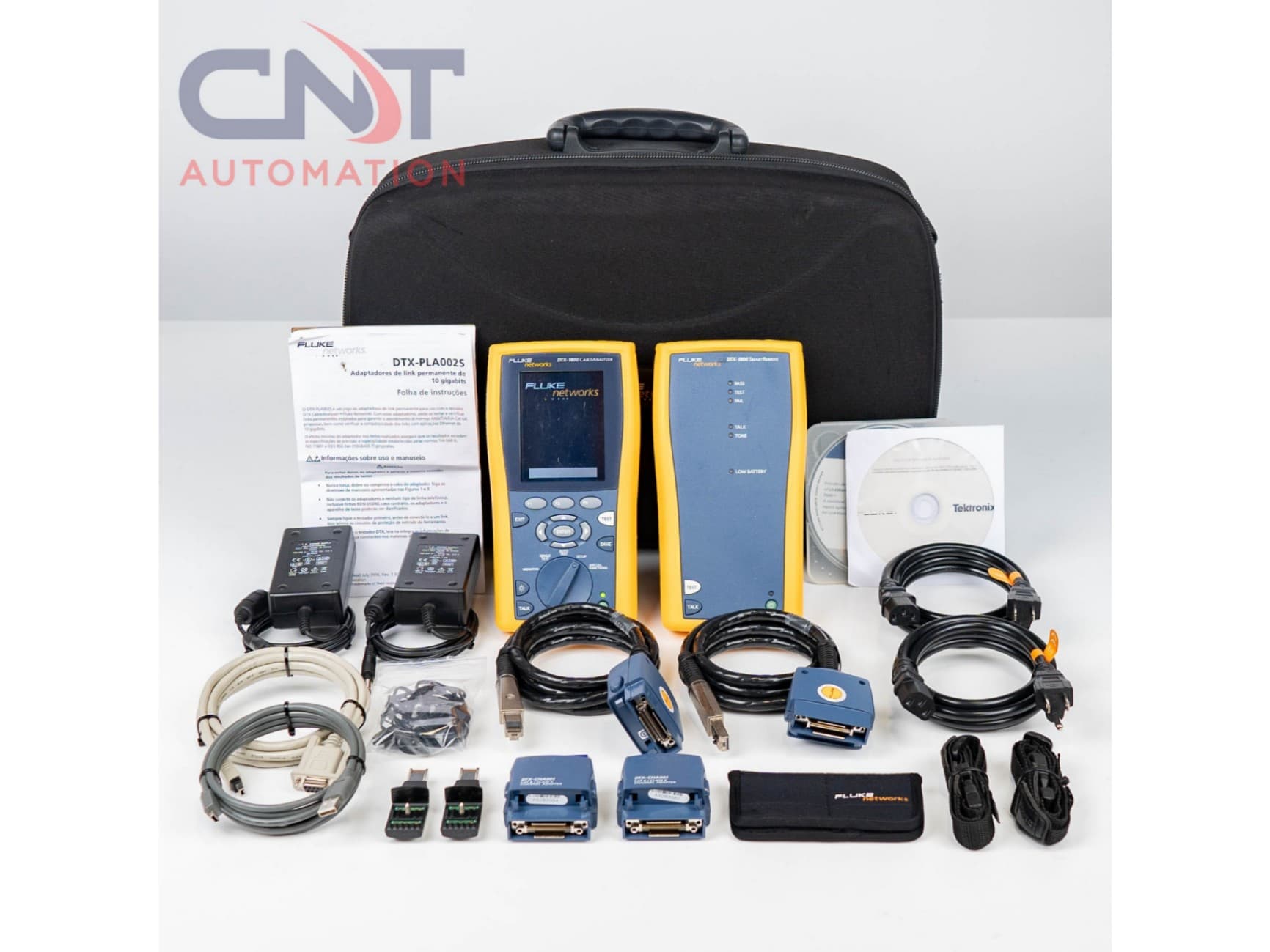 Fluke Networks DTX-1800 CableAnalyzer with SmartRemote Kit for Rent Main Image