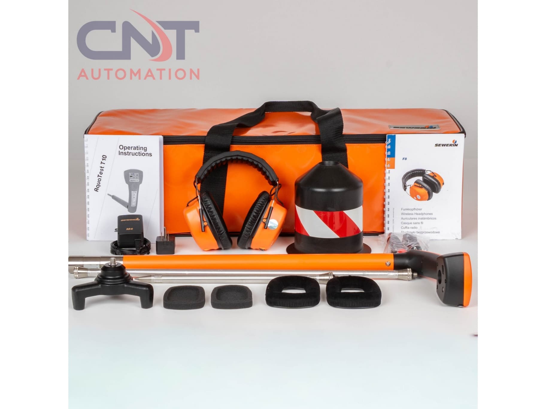 SEWERIN AquaTest T10 SDR Wireless Acoustic Water Leak Detector Kit for Rent Main Image