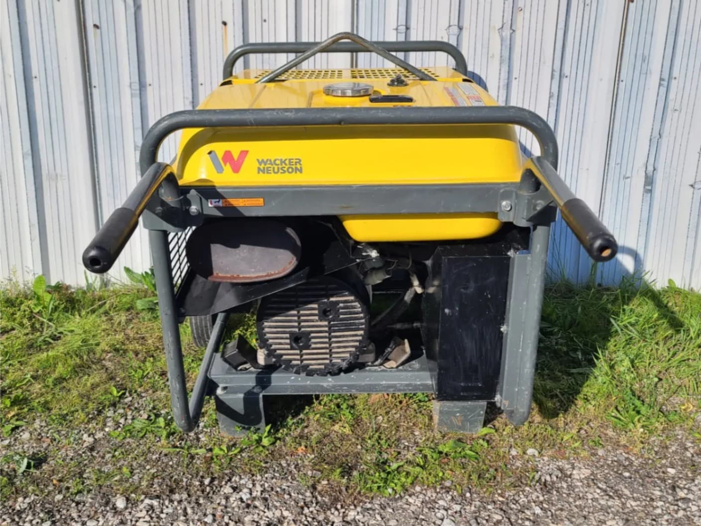 Wacker Neuson 9700W Portable Generator Model GPS9700A Electric Start Gasoline 9000W Continuous Third Image