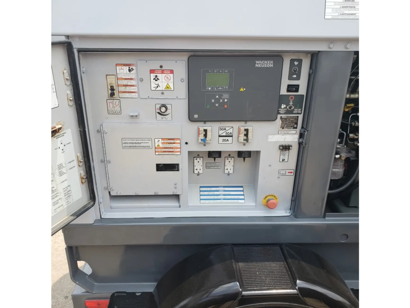 Wacker Neuson G25 Trailer Generator Third Image