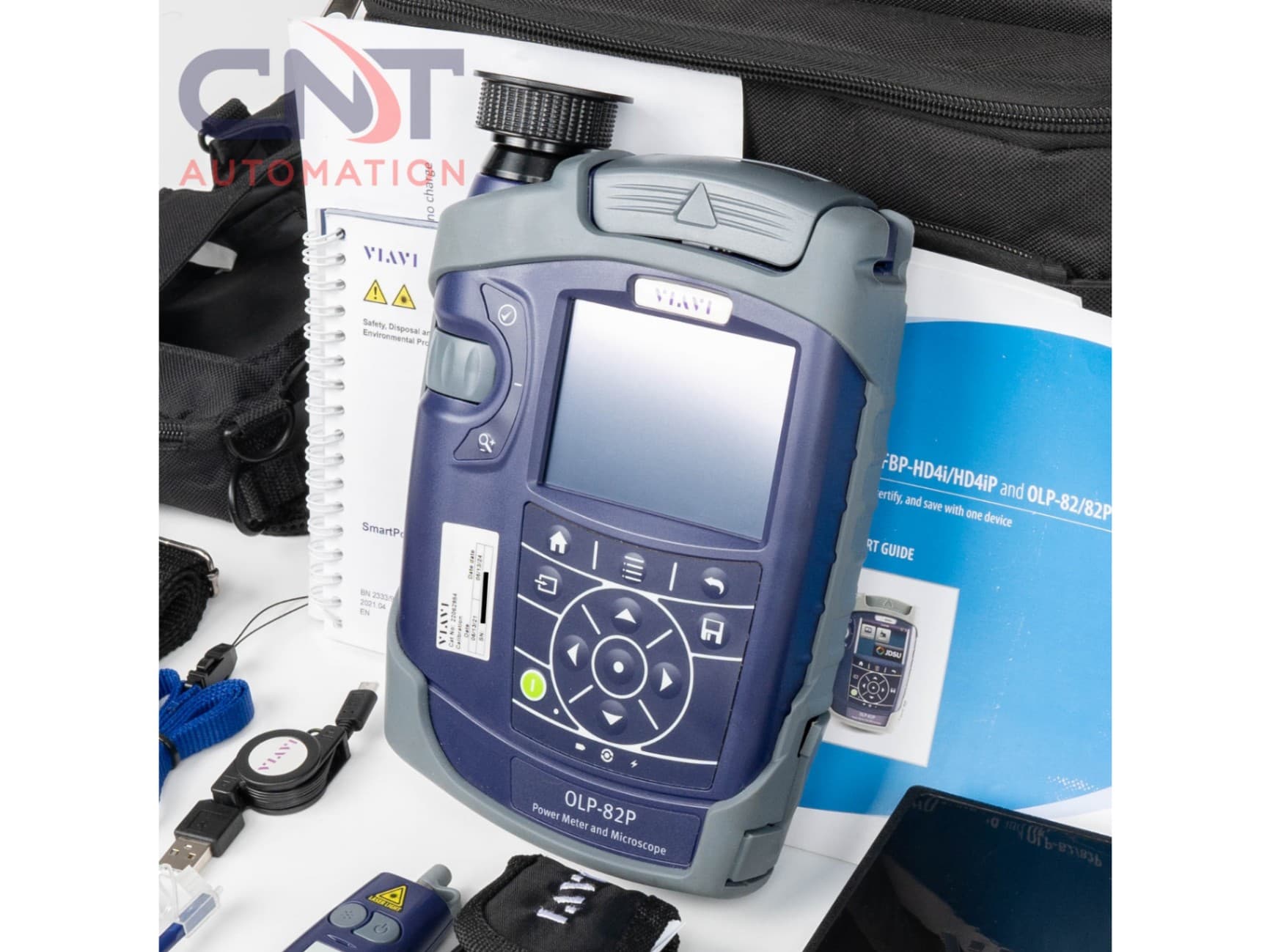 Viavi JDSU FIT-82P01 SmartClass OLP-82P Fiber Inspection and Test Kit for Rent Second Image