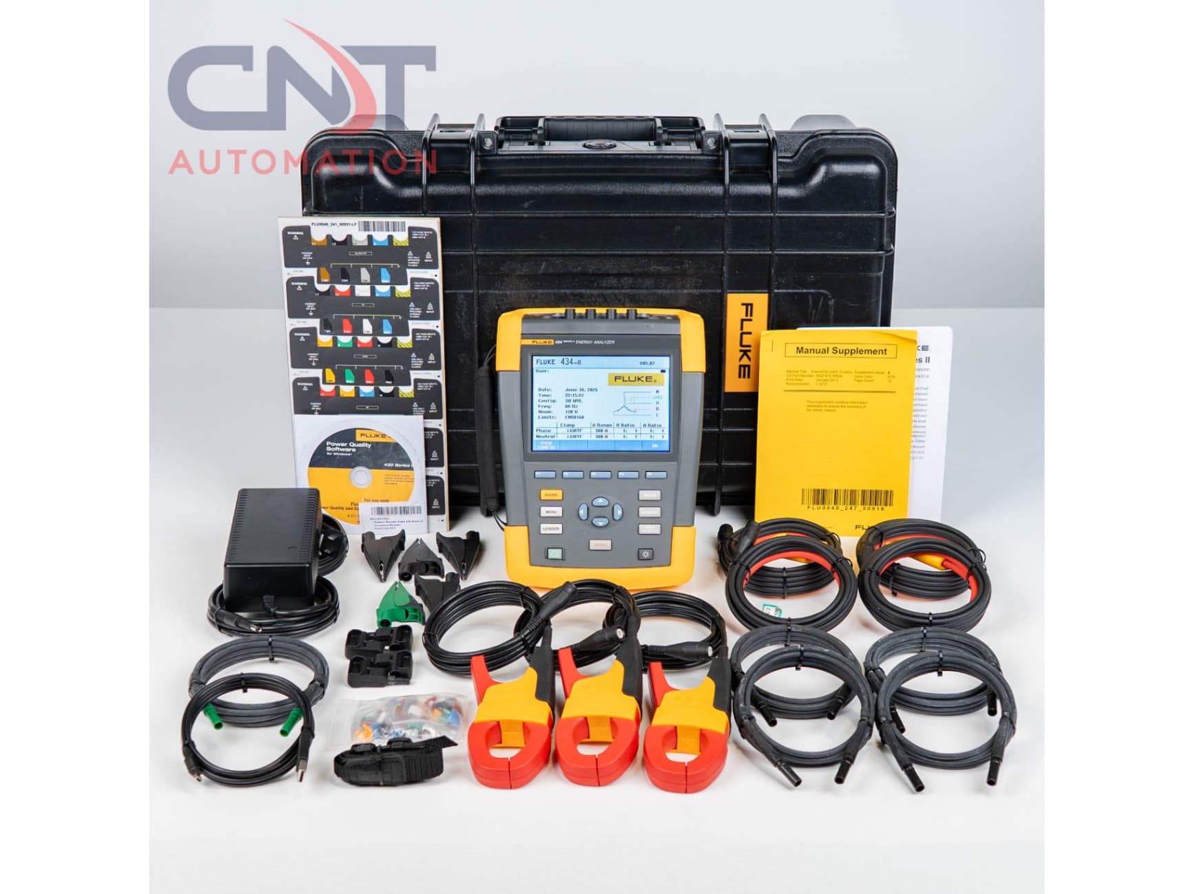 Fluke 434 Series II Three-Phase Power Quality and Energy Analyzer for Rent Main Image