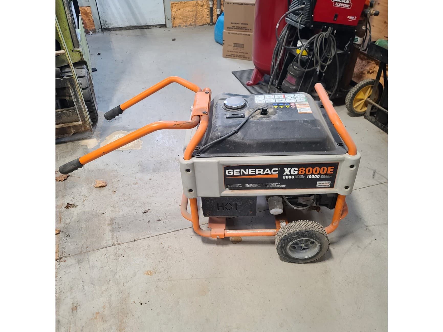 Generac XG8000E 8 kW Generator Set Main Image